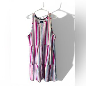 GAP Colorful Striped Mini Dress